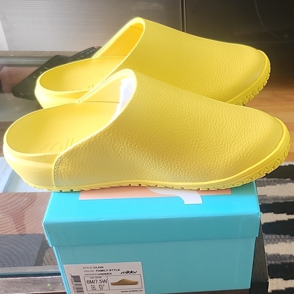 Snibbs Clog Familystyle Special Edition - Unisex Size - Yellow